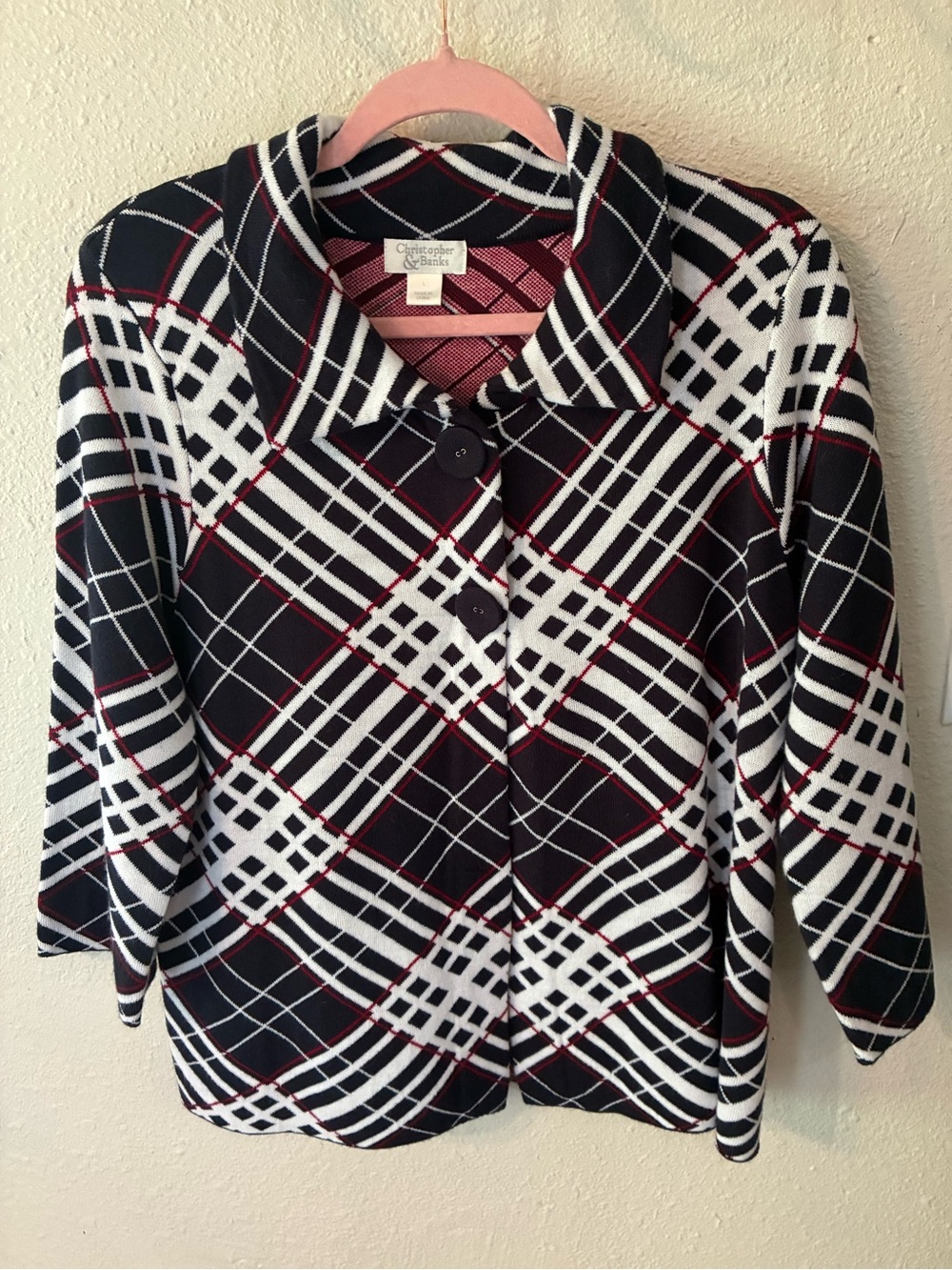 Christopher & Banks Sweater Jacket